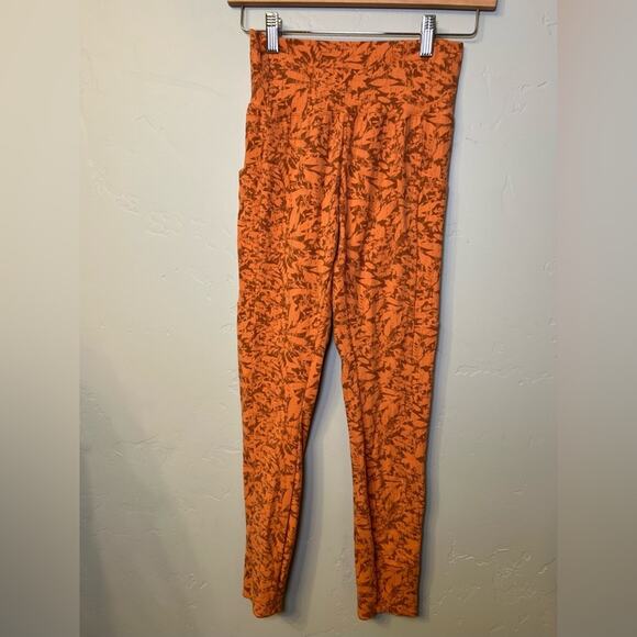 REI Co-op Women’s Take Your Time Printed 7/8 Leggings Size Small - Picture 1 of 4
